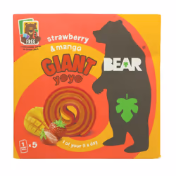 Open Food Fruit rolls - Bear, Palm oil, C, 280 kcal, 42 g, 1.9 g, 63 g