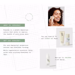 London | ALL BECOMES CLEAR Blemish Serum with Copaiba & Zinc, Reduces Breakouts Without Dryness or Irritation. B-Corp, Natural, Vegan & Cruelty Free.