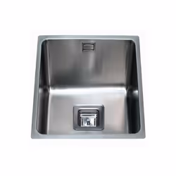 CDA KSC22SS Three Quarter Bowl Stainless Steel Undermount Kitchen Sink