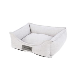 Scruffs Bed Denim Pet Supply Dog Nest House Puppy Multi Colours Multi Sizes - Light Grey, Medium