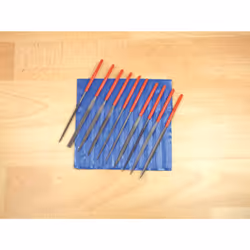Expo Tools 72510 Set Of 10 Steel Needle Files In Wallet