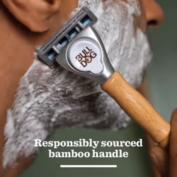 SKINCARE - Original Bamboo Razor Smooth Glide Razor Handle + 2 Blade Refills