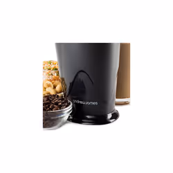 Andrew James Electric Coffee Grinder, Seed, Bean, Nuts, Fine Spice Grinders, Black or Red, 70g, 150W (Black)