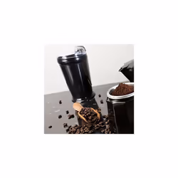 Andrew James Electric Coffee Grinder, Seed, Bean, Nuts, Fine Spice Grinders, Black or Red, 70g, 150W (Black)