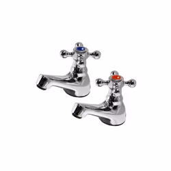 SQUIDÂ® SINK with CROSS TAPS Stainless Steel HAND WASH BASIN Waste, Plug & Trap