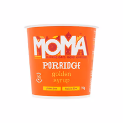 Moma Golden Syrup Porridge Pot 70g x12