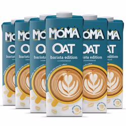 Moma Oat Drink Barista Edition Pack of 6 x 1L
