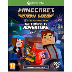Telltale Games Minecraft Story Mode - The Complete Adventure, Xbox One, E10+ (Everyone 10+), Physical media