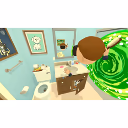 Adult Swim Games RICK AND MORTY Virtual Rick-ality VR, M (Mature), Virtual Reality (VR) headset required