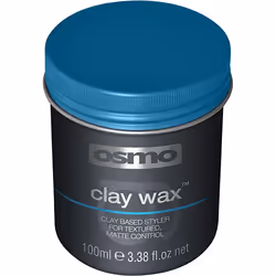 Osmo Clay Wax, Hair wax, 100 ml, Unisex, All hair, Tin can, Modeling