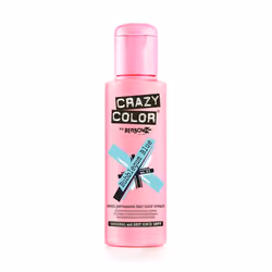 CRAZY COLOR Bubblegum Blue 100 ml, Blue, Bubblegum Blue, Unisex, 100 ml, All hair, Bottle