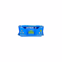 Dirteeze DZAB200 Anti-Bacterial Wipes Soft Pack of 200