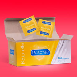 Pasante Naturelle condoms 144 pcs  Pharmacy Condoms - Pasante
