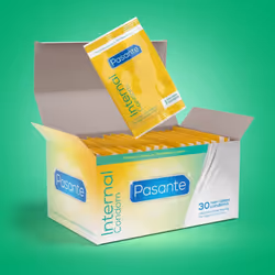 3 x Pasante Internal Non-Latex Condoms - Previously Known Female Condoms
