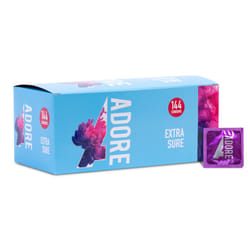 Adore Extra Sure condoms 144pcs  Pharmacy Condoms - Pasante