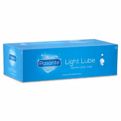 12 x Pasante Gentle Light Lube 10 ml Sachets | Water Based Odourless Lubricants