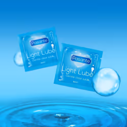 144 x Pasante Gentle Light Lube 5 ml Sachets | Water Based Odourless Lubricants
