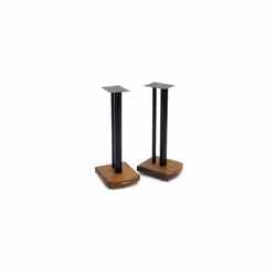 Atacama Moseco 10 Speaker Stands Dark Bamboo-Satin Black Pole