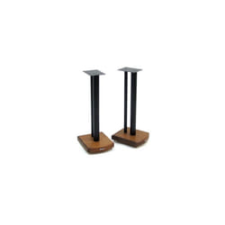Atacama Moseco 10 Speaker Stands Dark Bamboo-Satin Black Pole