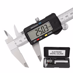 Digital Micrometer - Digital Caliper Vernier Electronic Gauge Tool - LCD Display, 150mm