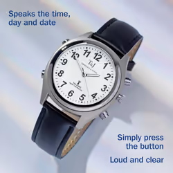 Radio Controlled Talking Watch | Easylife Group | Black