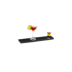 Rubber Bar Mat 15inch | bar@drinkstuff Bar Rail Runners, Fingertip Bar Mat, Rubber Bar Rail For Glassware
