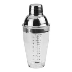 Metaltex Stainless Steel Cocktail Drinks Shaker 0.5 Litre 18oz Manhattan Shaker