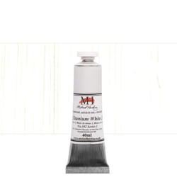 Michael Harding Artist Oil Colours  Titanium White No.2 (Linseed Oil)  40ml Tube  10240