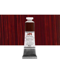 Michael Harding Artist Oil Colours  Red Umber  40ml Tube  12440