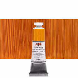 Michael Harding Artist Oil Colours Transparent Oxide Yellow 40ml Tube 21940