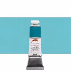 Michael Harding Artist Oil Colours  Cobalt Teal  40ml Tube  51340