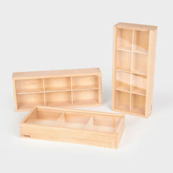 Tickit Wooden Discovery Boxes