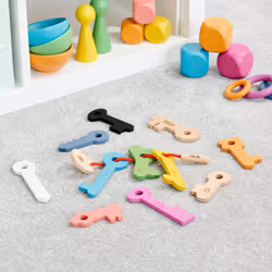 Tickit Rainbow Wooden Keys - Additional view 11