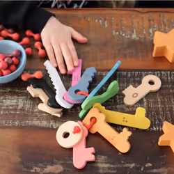 Tickit Rainbow Wooden Keys - Additional view 6