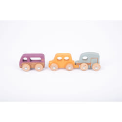 Tickit Rainbow Wooden Adventure Vehicles