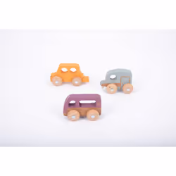 Tickit Rainbow Wooden Adventure Vehicles
