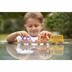 Tickit Rainbow Wooden City E-vehicles