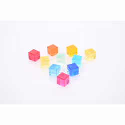 Tickit Gem Cubes, 0.8 yr(s), 10 pc(s), Acrylic