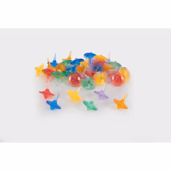 Tickit Translucent Colour Spinners, Fidget spinner, Multicolour, 36 pc(s)