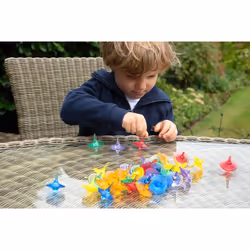 Tickit Translucent Colour Spinners