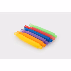 Tickit Rainbow Flexi-Tubes, Multicolour