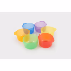 Tickit Translucent Colour Pouring Bowls, 1 yr(s), Multicolour