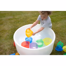 Tickit Translucent Colour Pouring Bowls