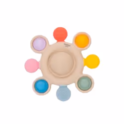 Tickit 54577, Boy/Girl, 0 month(s), Silicone, Beige, Blue, Green, Orange, Pink, Purple, Yellow