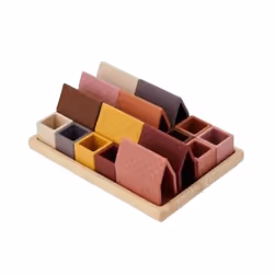 Tickit 54589, 0 yr(s), Silicone, Wood, Assorted colours