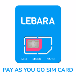 A Lebara pay as you go SIM card now gives you more freedom than ever! Top up and use your credit like normal. or get more wit ...