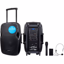 KAM RZ12AP 12" Portable Bluetooth Speaker 800W