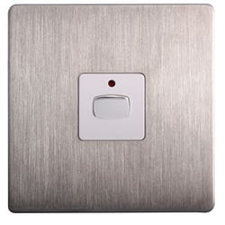 EnerGenie MIHO026 light switch Stainless steel. White