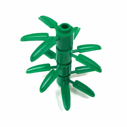 LEGO - 30176 Harry Potter Round Plant Shape Bricks with Bamboo Leaves 1x1 Pin 25 Units