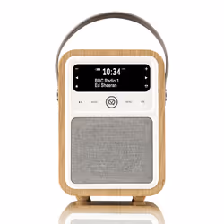 VQ Monty, Portable, Digital, DAB+, DMB, FM, 10 W, Wood, External